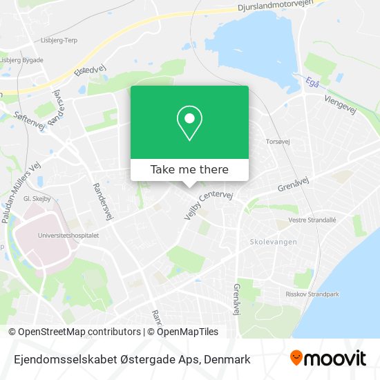 Ejendomsselskabet Østergade Aps map