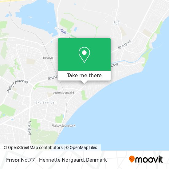 Frisør No.77 - Henriette Nørgaard map