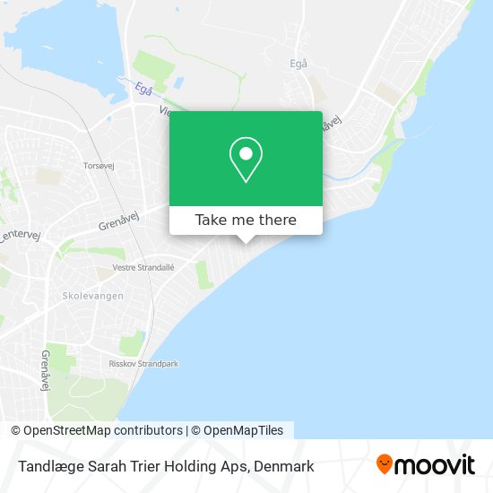 Tandlæge Sarah Trier Holding Aps map