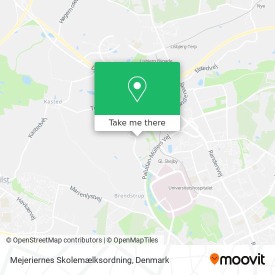 Mejeriernes Skolemælksordning map