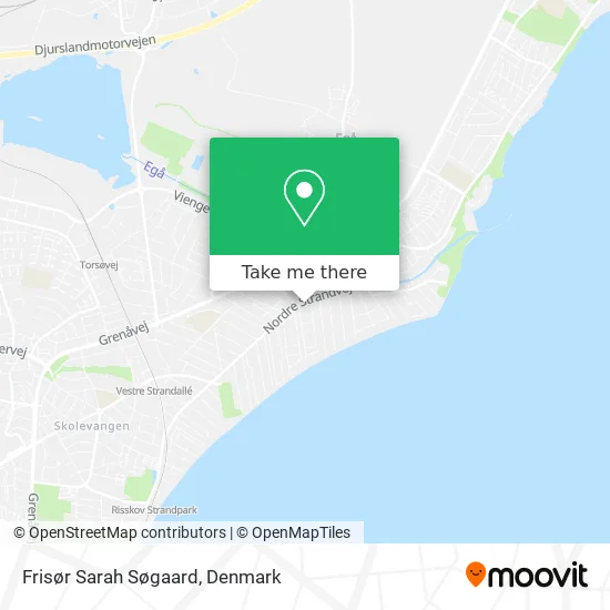 Frisør Sarah Søgaard map