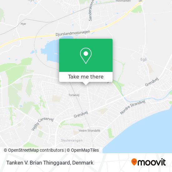 Tanken V. Brian Thinggaard map