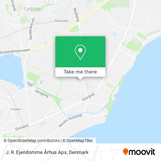 J. R. Ejendomme Århus Aps map