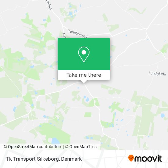 Tk Transport Silkeborg map