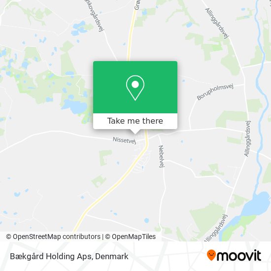 Bækgård Holding Aps map