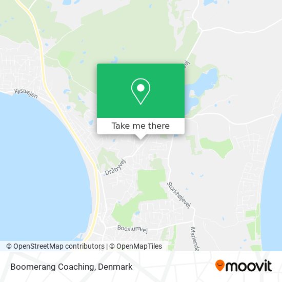 Boomerang Coaching map