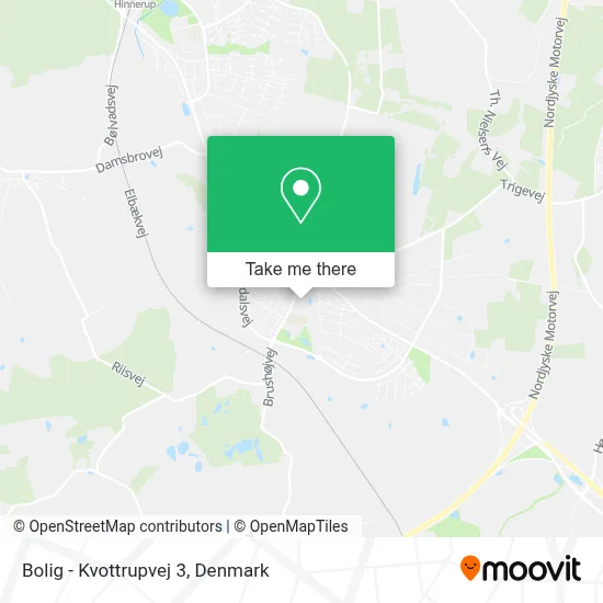 Bolig - Kvottrupvej 3 map