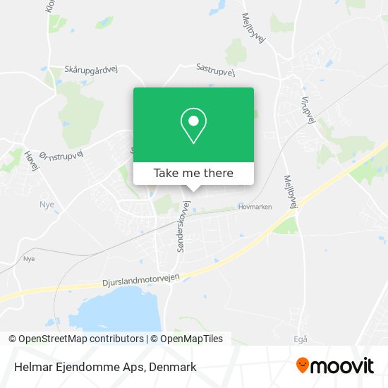 Helmar Ejendomme Aps map