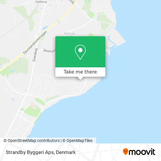 Strandby Byggeri Aps map