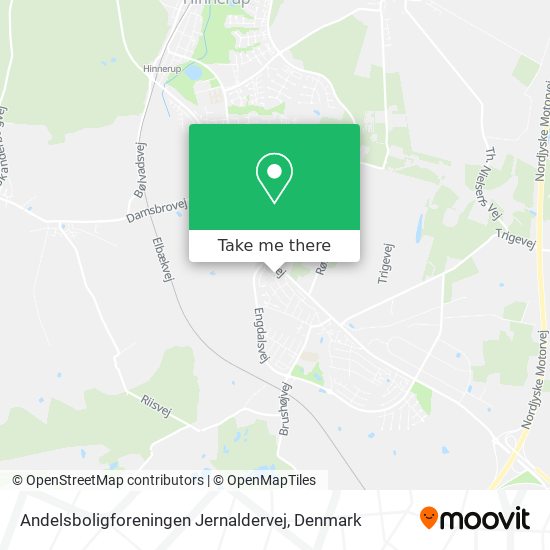 Andelsboligforeningen Jernaldervej map