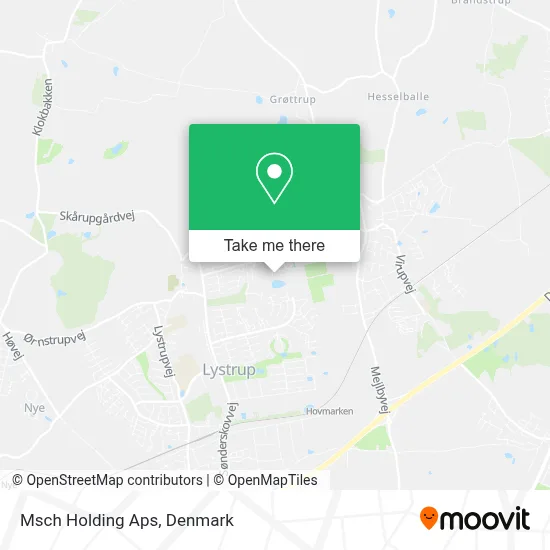 Msch Holding Aps map