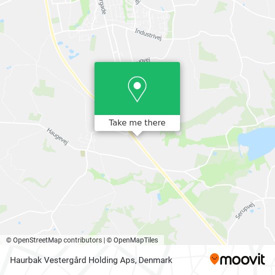 Haurbak Vestergård Holding Aps map
