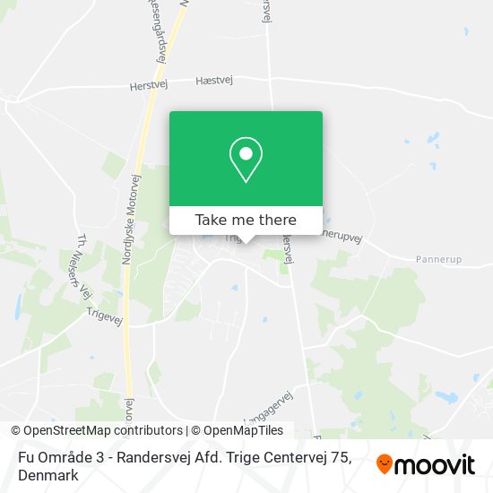Fu Område 3 - Randersvej Afd. Trige Centervej 75 map