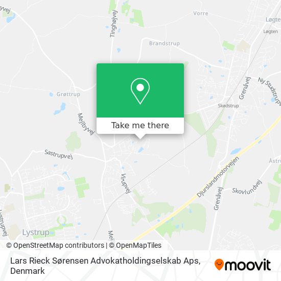 Lars Rieck Sørensen Advokatholdingselskab Aps map