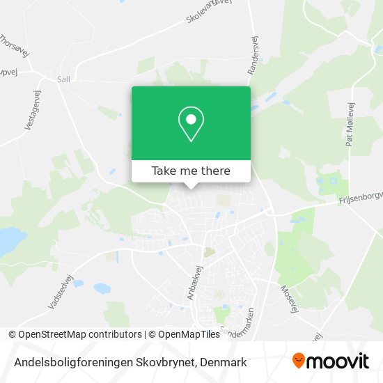 Andelsboligforeningen Skovbrynet map