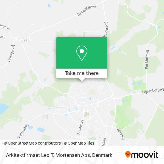 Arkitektfirmaet Leo T. Mortensen Aps map