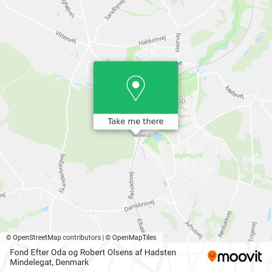 Fond Efter Oda og Robert Olsens af Hadsten Mindelegat map