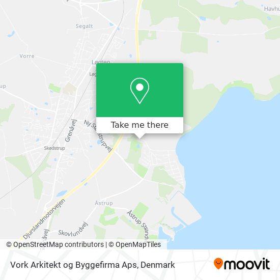 Vork Arkitekt og Byggefirma Aps map