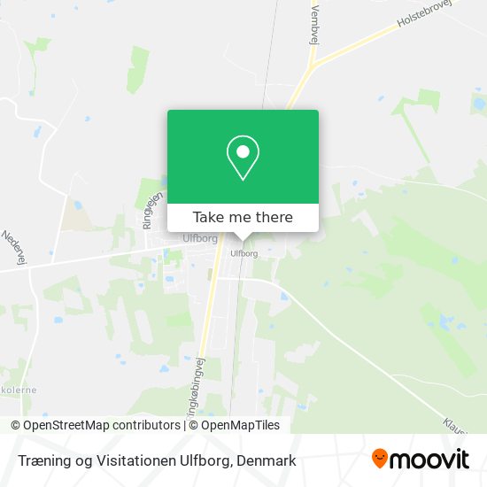 Træning og Visitationen Ulfborg map