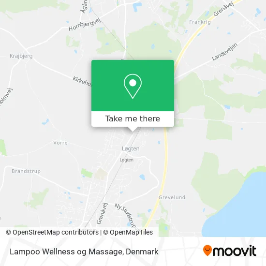 Lampoo Wellness og Massage map