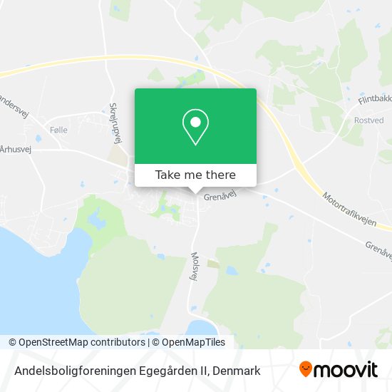 Andelsboligforeningen Egegården II map