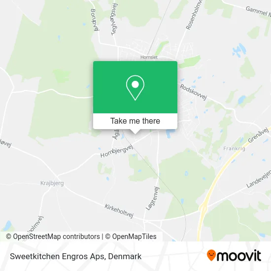 Sweetkitchen Engros Aps map