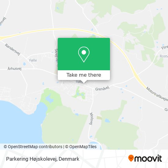 Parkering Højskolevej map