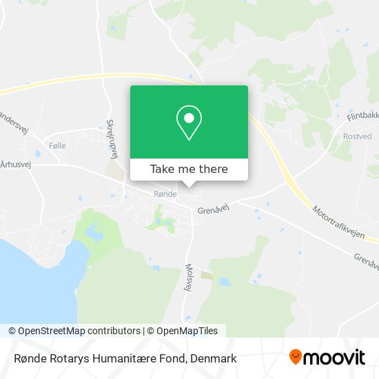 Rønde Rotarys Humanitære Fond map