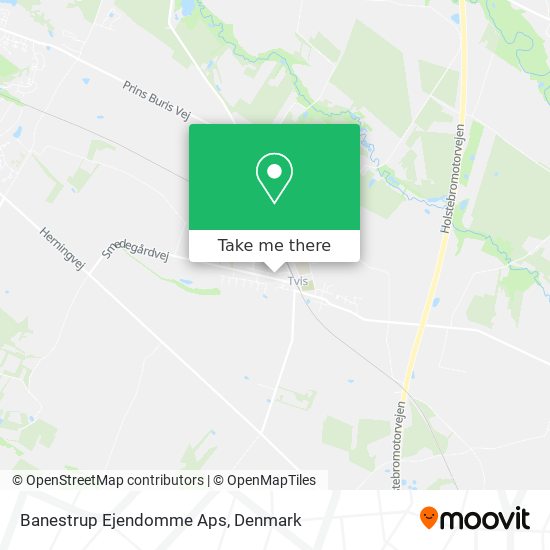 Banestrup Ejendomme Aps map