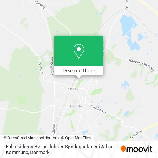 Folkekirkens Børneklubber Søndagsskoler i Århus Kommune map