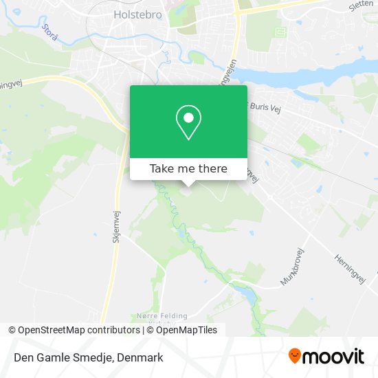 Den Gamle Smedje map