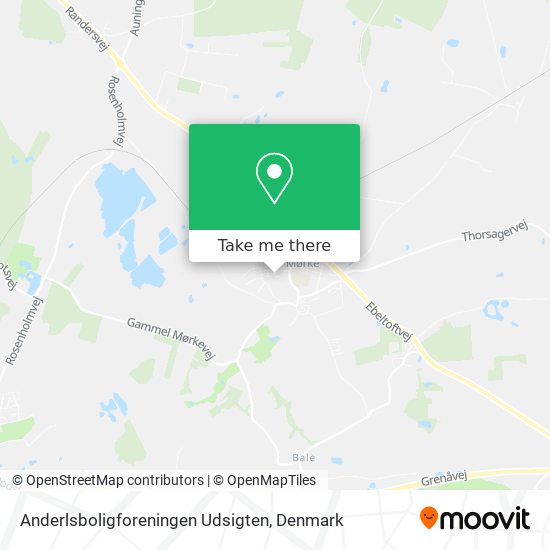 Anderlsboligforeningen Udsigten map