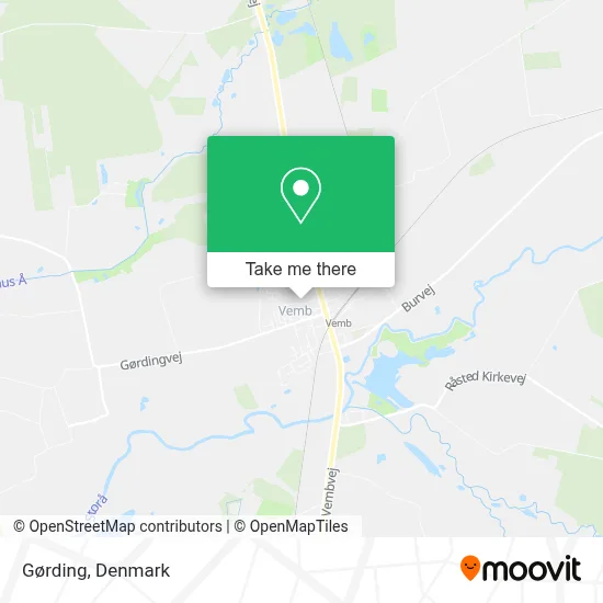 Gørding map