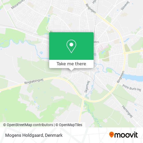 Mogens Holdgaard map