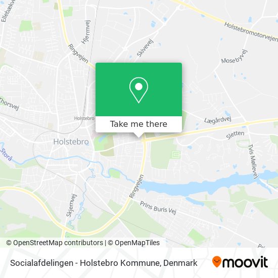 Socialafdelingen - Holstebro Kommune map