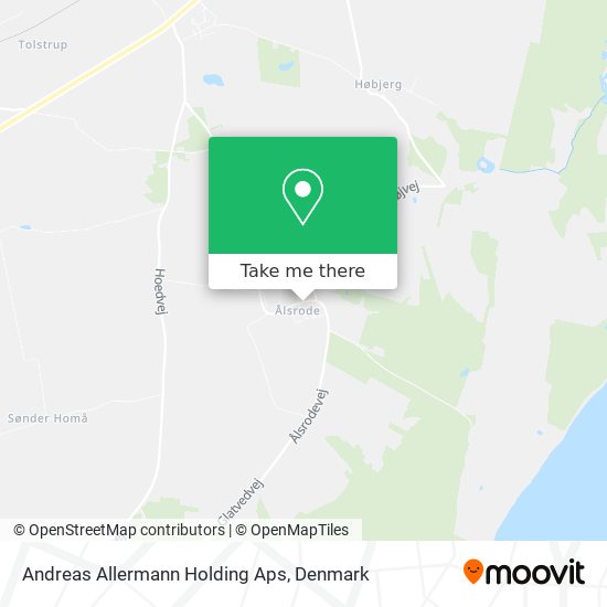 Andreas Allermann Holding Aps map