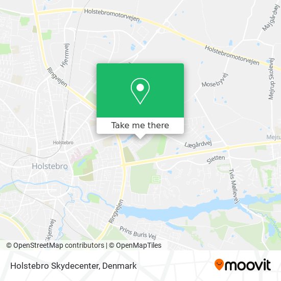 Holstebro Skydecenter map