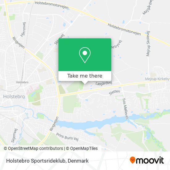 Holstebro Sportsrideklub map