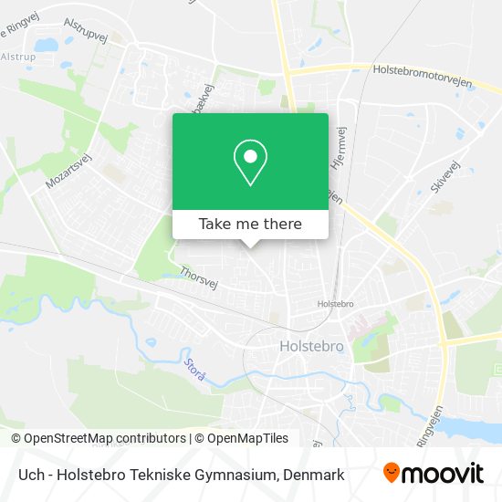 Uch - Holstebro Tekniske Gymnasium map