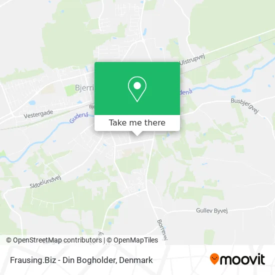 Frausing.Biz - Din Bogholder map