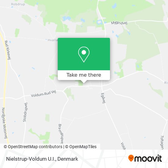 Nielstrup-Voldum U.I. map