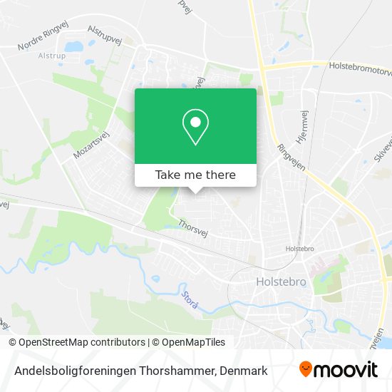 Andelsboligforeningen Thorshammer map