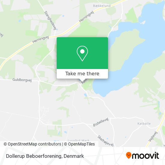 Dollerup Beboerforening map