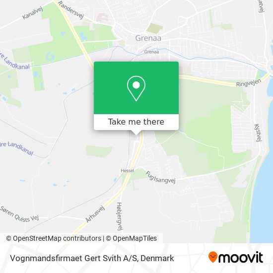 Vognmandsfirmaet Gert Svith A / S map