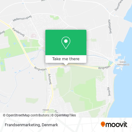 Frandsenmarketing map