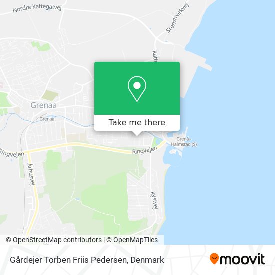 Gårdejer Torben Friis Pedersen map