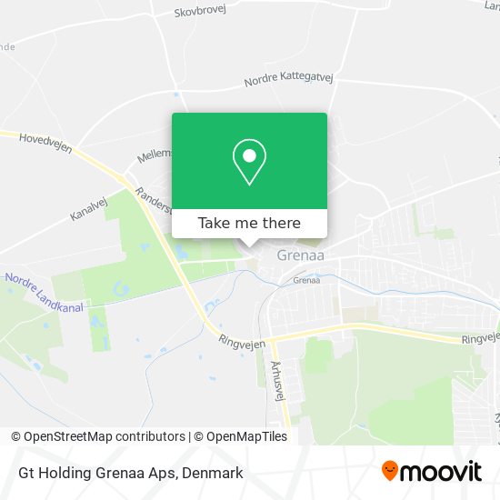 Gt Holding Grenaa Aps map