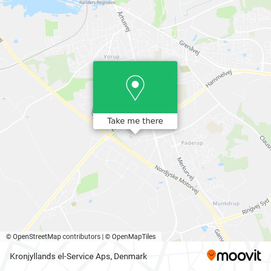Kronjyllands el-Service Aps map