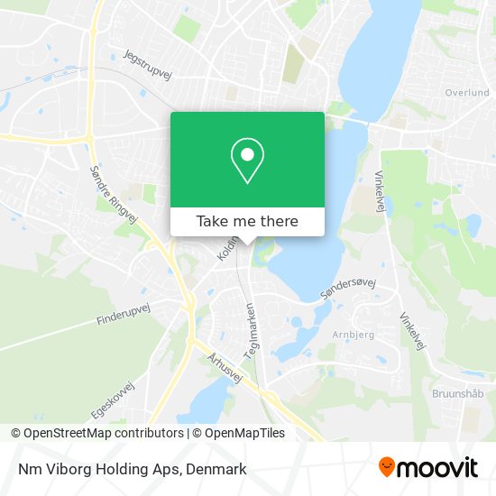 Nm Viborg Holding Aps map
