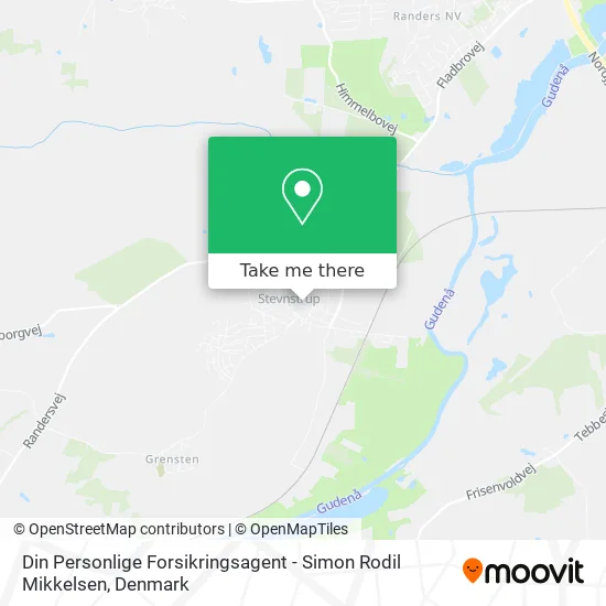 Din Personlige Forsikringsagent - Simon Rodil Mikkelsen map